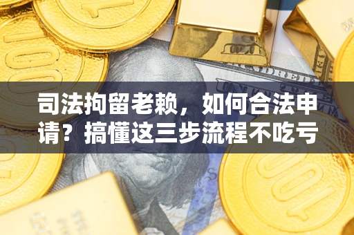 济南司法拘留老赖，如何合法申请？搞懂这三步流程不吃亏！