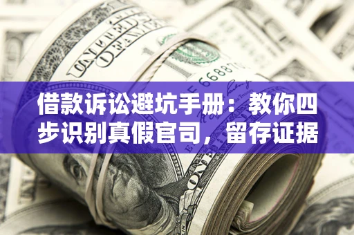 济南借款诉讼避坑手册：教你四步识别真假官司，留存证据不踩雷