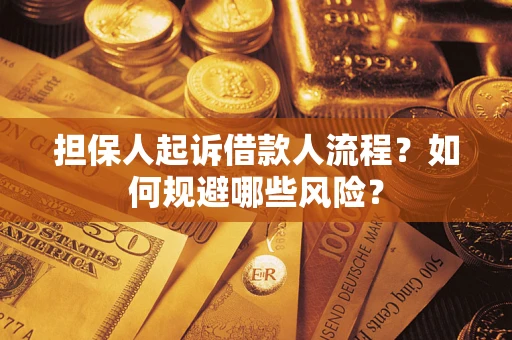 济南担保人起诉借款人流程？如何规避哪些风险？